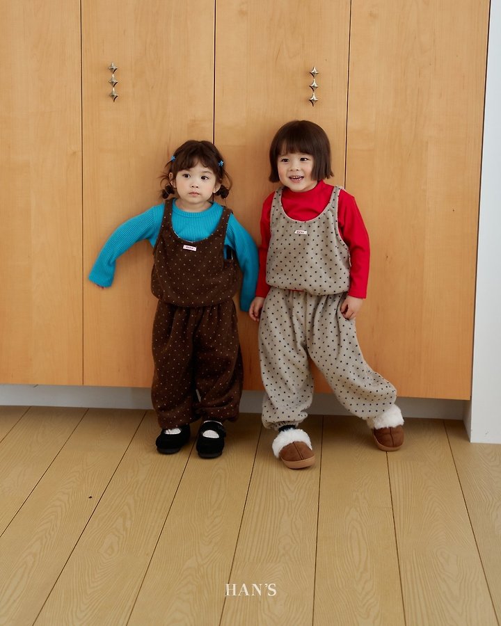 Little Foxx – Dot Fleece Pants