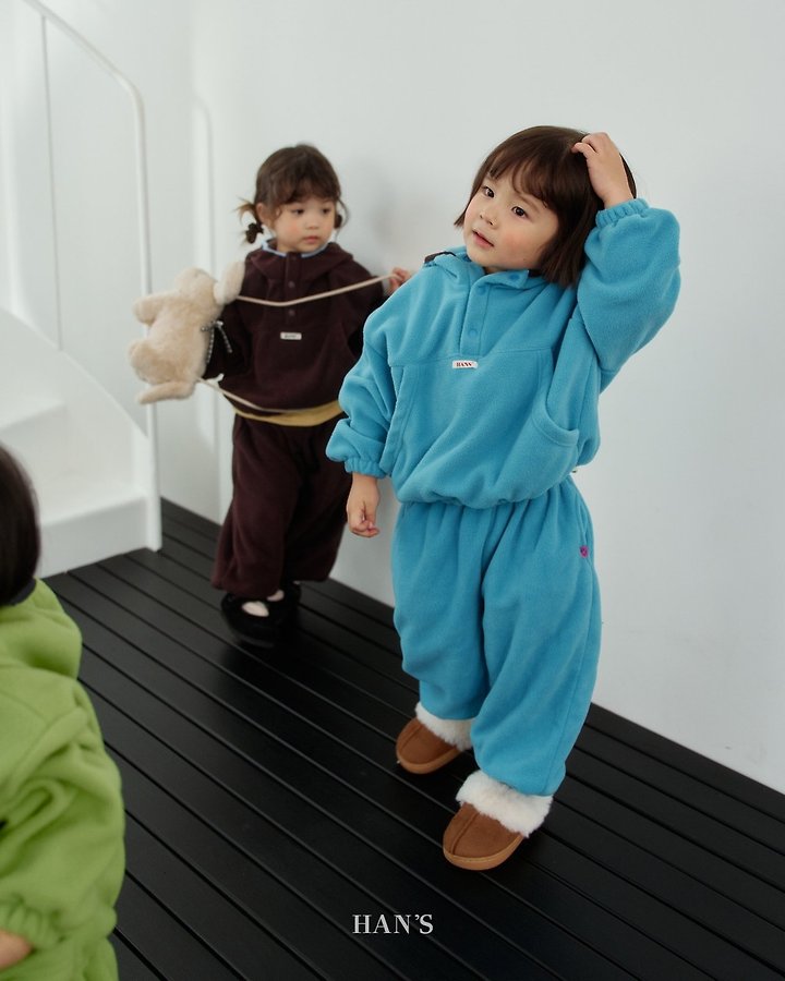 Little Foxx – Fleece Pocket Zip-up