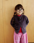 Little Foxx – Velvet Dot Cardigan