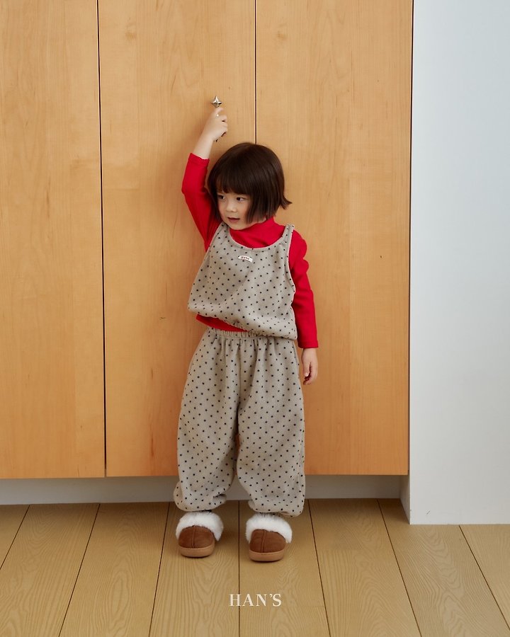 Little Foxx – Dot Fleece Pants