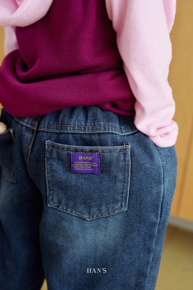 Little Foxx – Fleeced Denim Pants