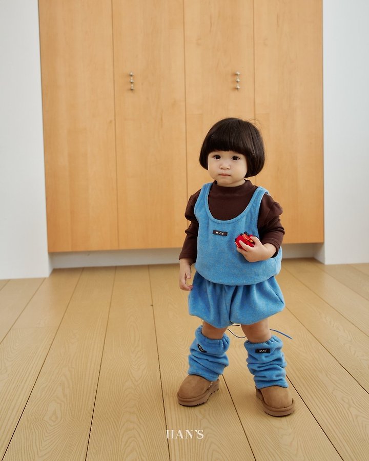 Little Foxx – Dot Fleece Vest