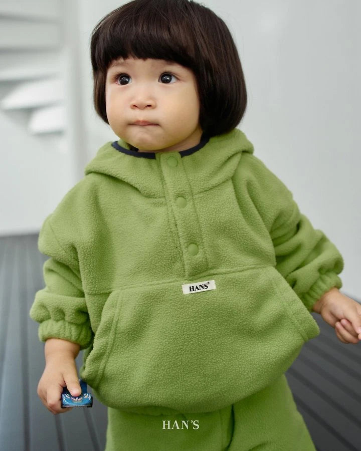 Little Foxx – Fleece Pocket Zip-up