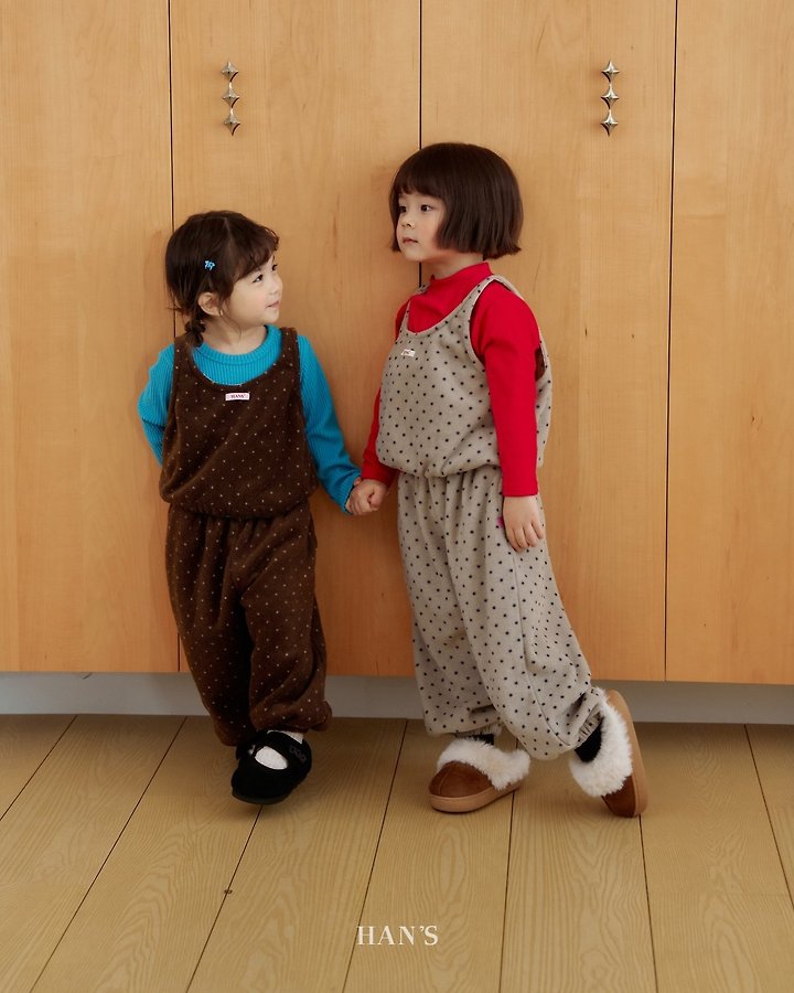 Little Foxx – Dot Fleece Vest