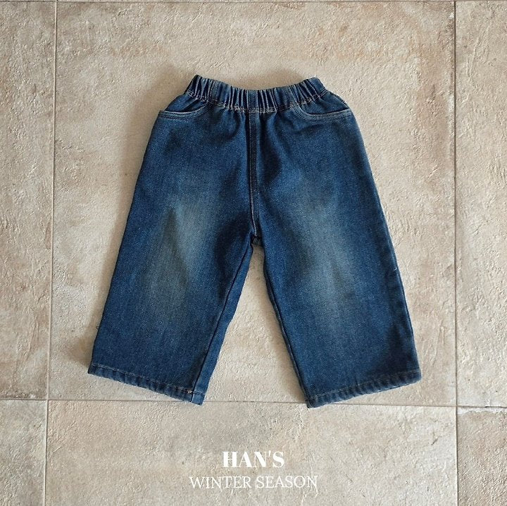 Little Foxx – Fleeced Denim Pants