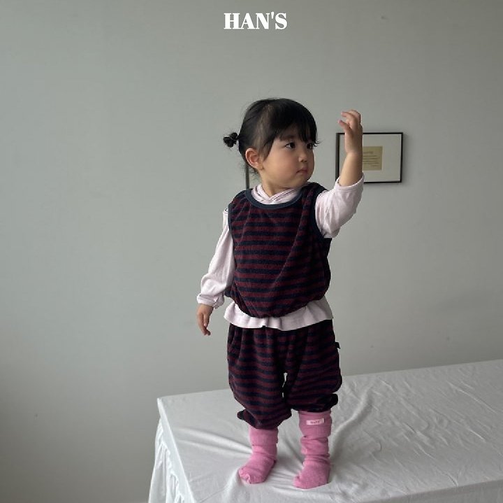 Little Foxx – Terry Stripe Pants