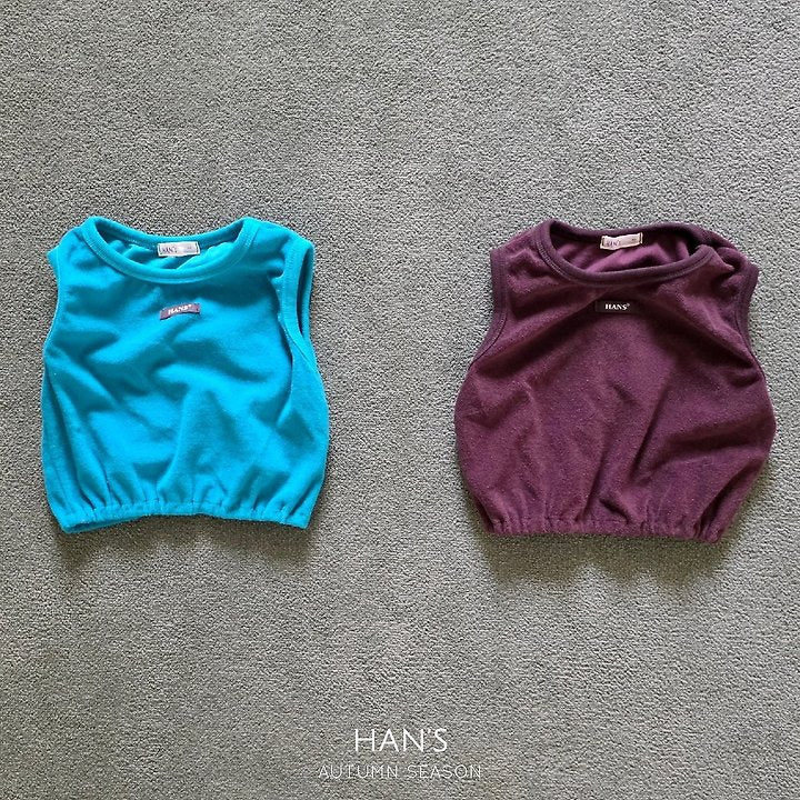 Little Foxx – Terry Sleeveless Top