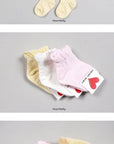 Little Foxx – Ruffle Sneakers Socks (Set of 3)