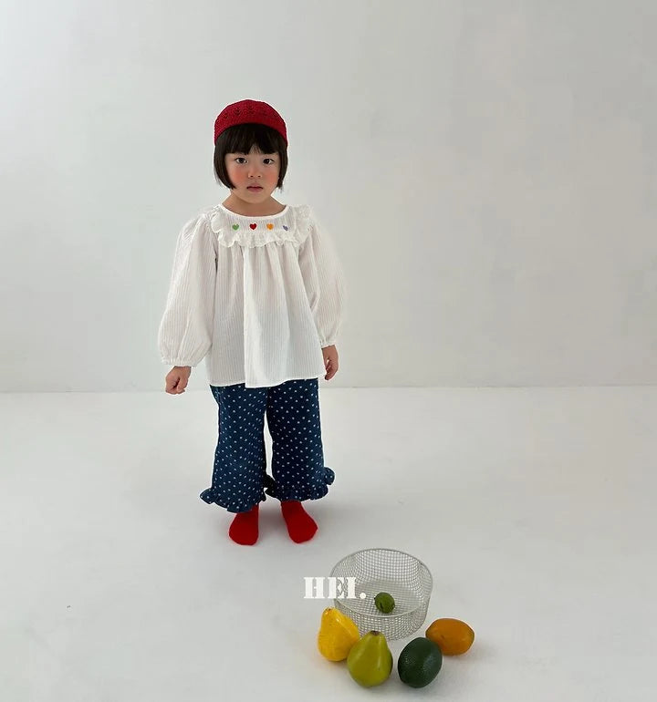 Little Foxx – Frill Denim Pants