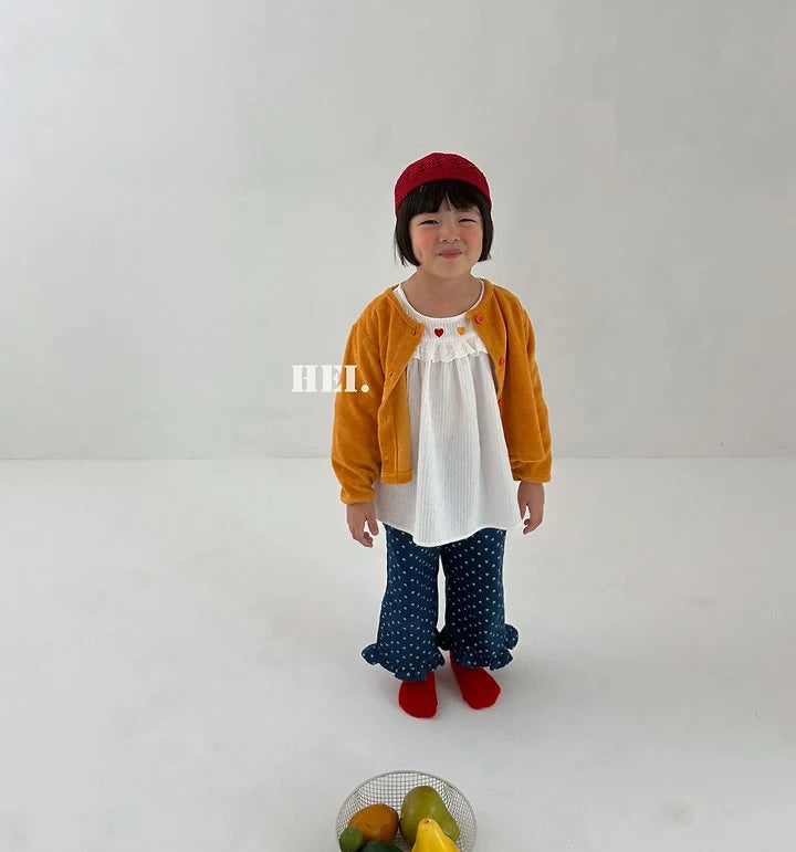 Little Foxx – Frill Denim Pants