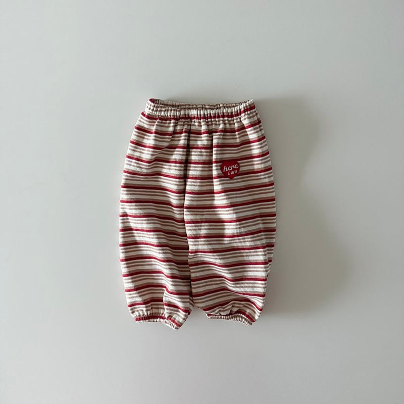 Little Foxx – Stripe Jogger Pants