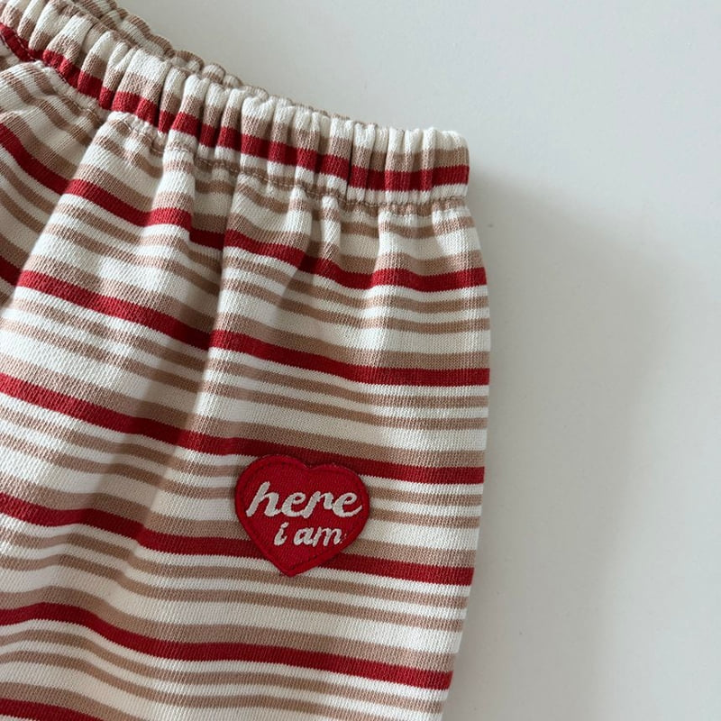 Little Foxx – Stripe Jogger Pants