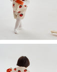 Little Foxx – Strawberry Knit Overalls