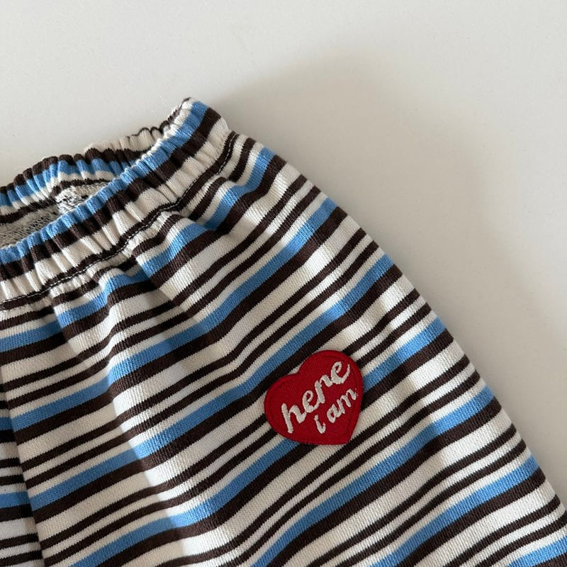 Little Foxx – Stripe Jogger Pants