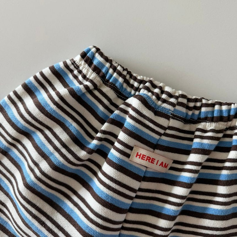 Little Foxx – Stripe Jogger Pants