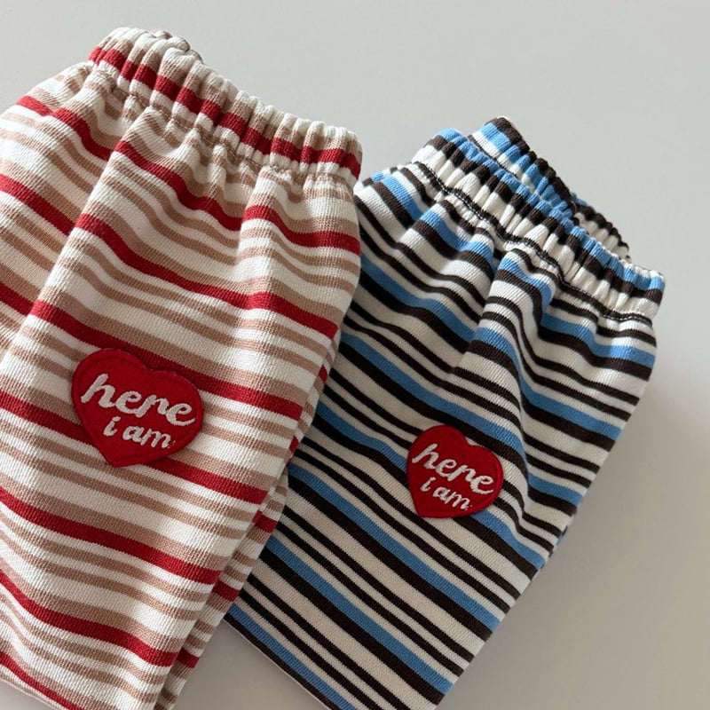 Little Foxx – Stripe Jogger Pants