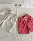 Little Foxx – Pocket Pigment Bermuda Pants