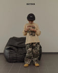 Little Foxx – Rib Camo Pocket Pants