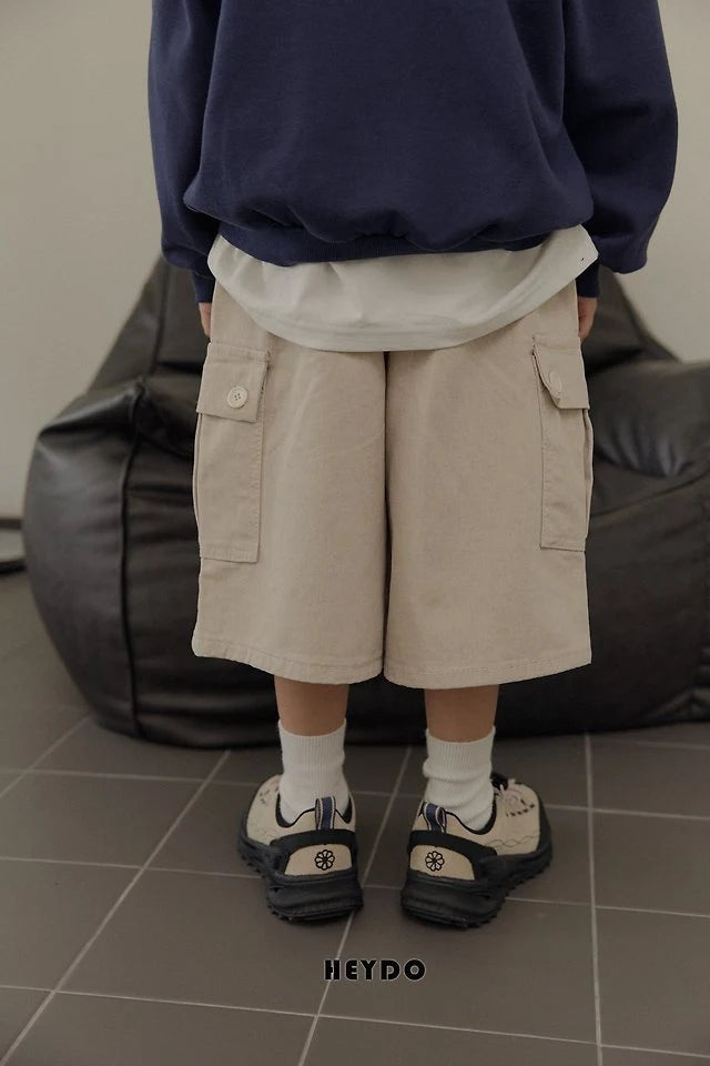 Little Foxx – Pocket Pigment Bermuda Pants