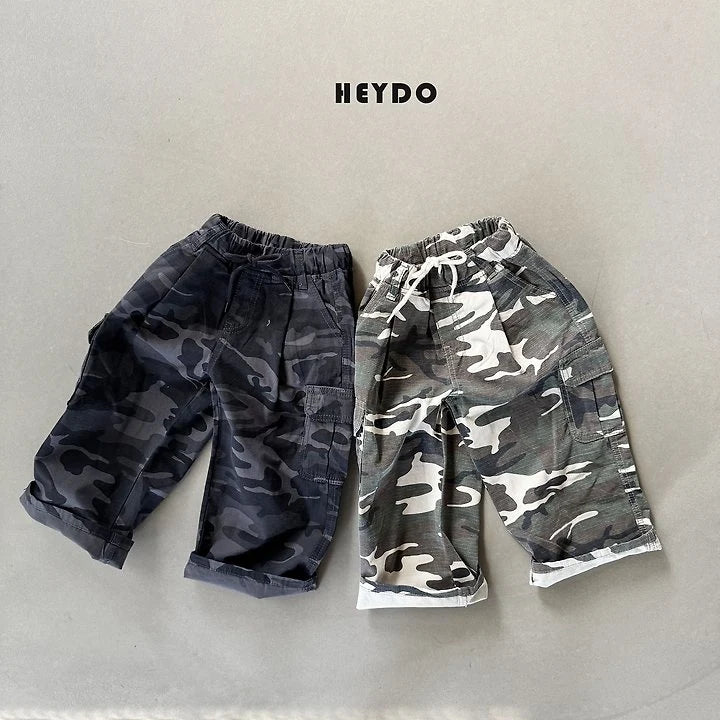 Little Foxx – Rib Camo Pocket Pants
