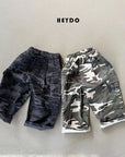 Little Foxx – Rib Camo Pocket Pants