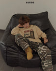 Little Foxx – Rib Camo Pocket Pants