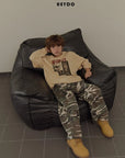 Little Foxx – Rib Camo Pocket Pants