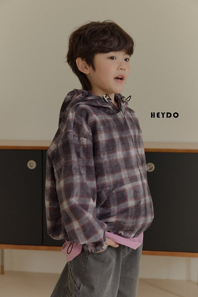 Little Foxx – Vintage Check Windbreaker