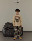 Little Foxx – Rib Camo Pocket Pants