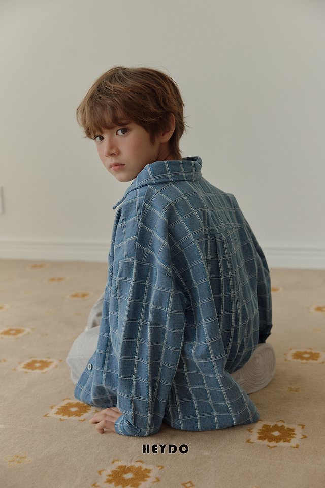Little Foxx – Denim Check Shirt