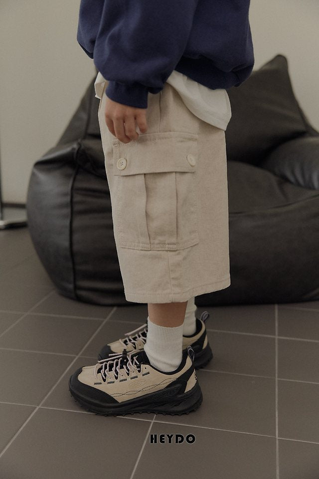 Little Foxx – Pocket Pigment Bermuda Pants