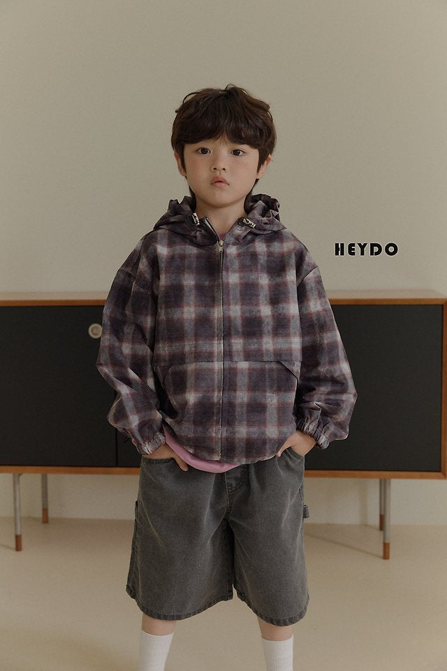 Little Foxx – Vintage Check Windbreaker