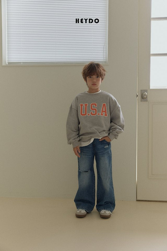 Little Foxx – Semi Vintage Denim Pants