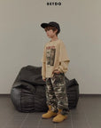 Little Foxx – Rib Camo Pocket Pants