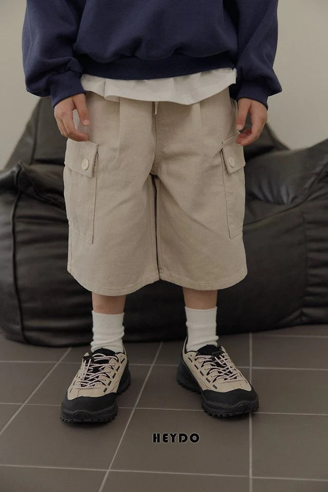 Little Foxx – Pocket Pigment Bermuda Pants