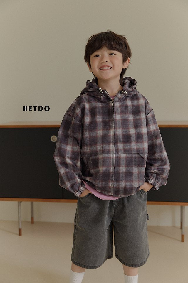 Little Foxx – Vintage Check Windbreaker