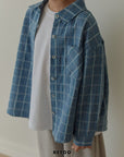 Little Foxx – Denim Check Shirt