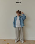 Little Foxx – Denim Check Shirt