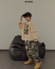 Little Foxx – Rib Camo Pocket Pants