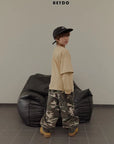 Little Foxx – Rib Camo Pocket Pants