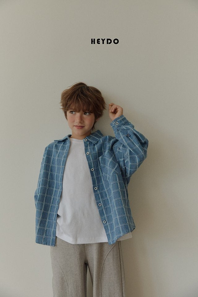Little Foxx – Denim Check Shirt