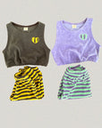 Little Foxx – Suave Terry Sleeveless Top