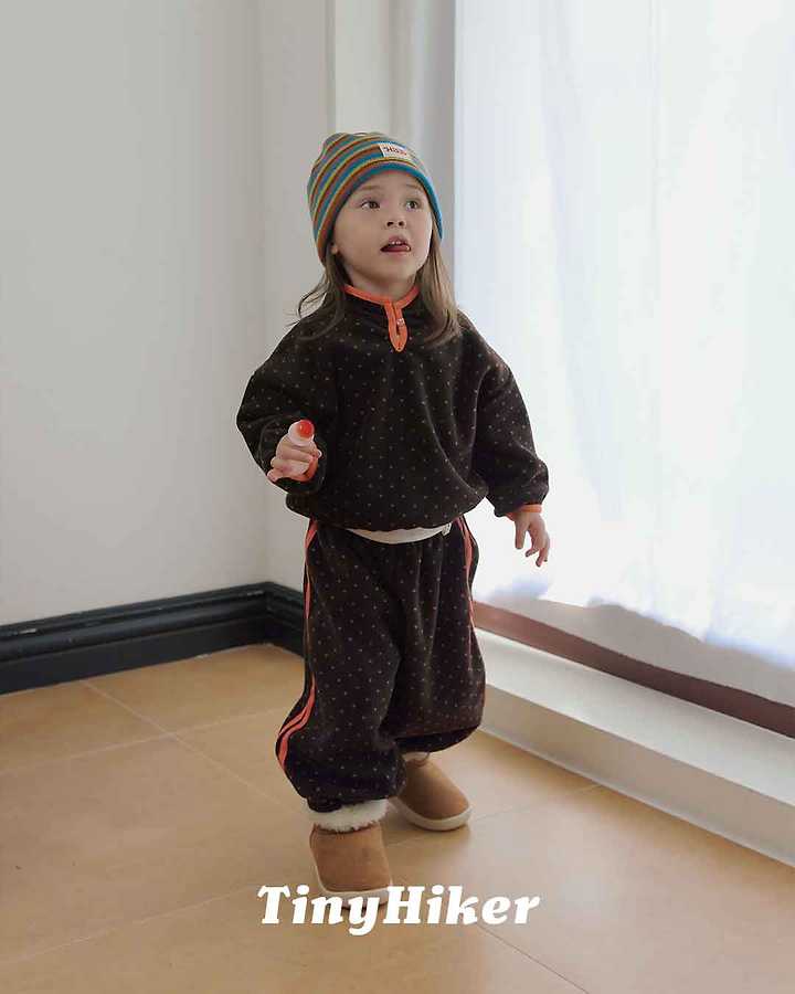 Little Foxx – Petit Dot Fleeced Pants