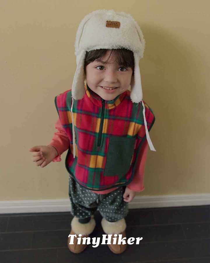 Little Foxx – Soft Check Vest