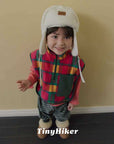 Little Foxx – Soft Check Vest
