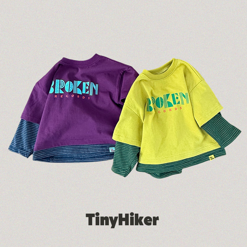 Little Foxx – Record Layered Long Sleeve Tee
