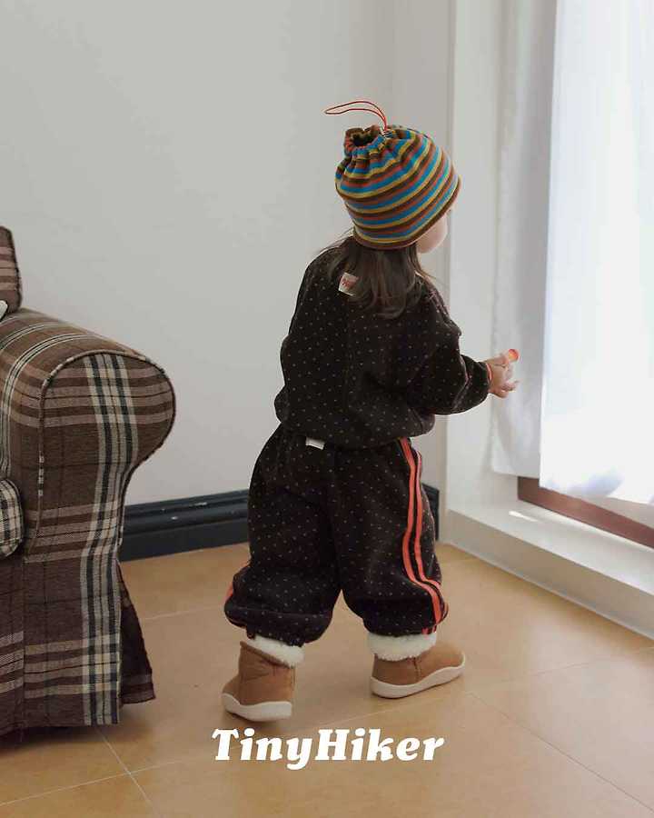 Little Foxx – Petit Dot Fleeced Pants