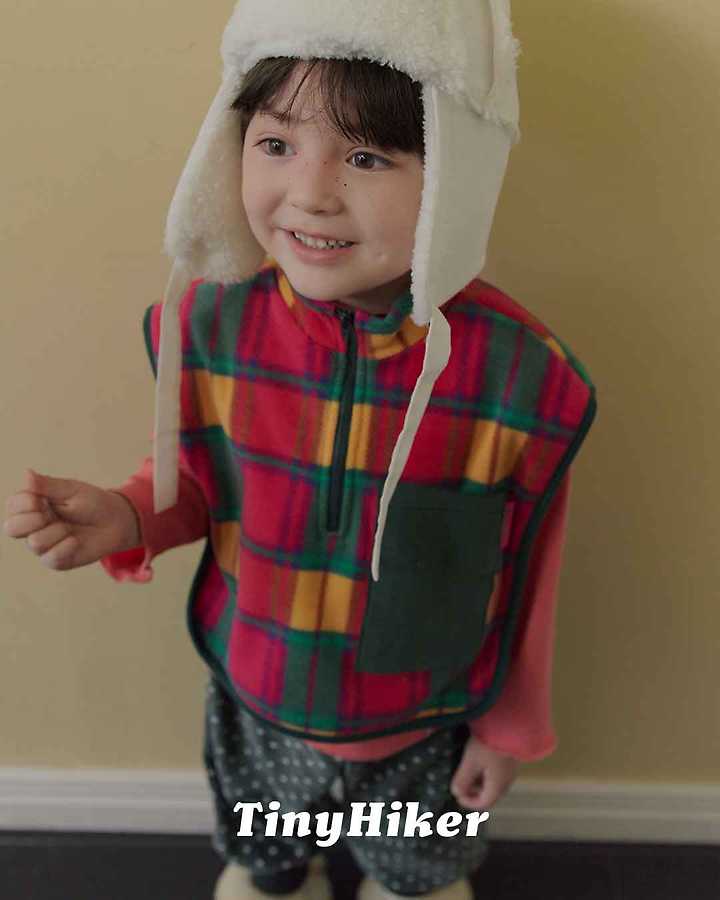 Little Foxx – Soft Check Vest
