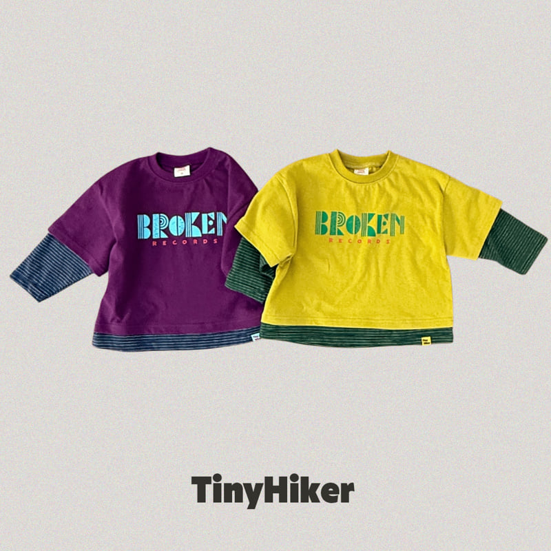 Little Foxx – Record Layered Long Sleeve Tee