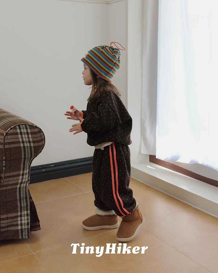 Little Foxx – Petit Dot Fleeced Pants